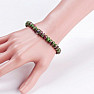 Ruby in zoisite beaded bracelet