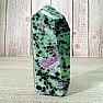 Ruby in zoisite spike - obelisk 13