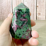 Ruby in zoisite spike - obelisk 14