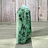 Ruby in zoisite spike - obelisk 15