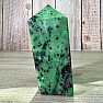 Ruby in zoisite spike - obelisk 17