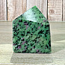 Ruby in zoisite spike - obelisk 18