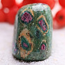 Ruby in fuchsite tumbled