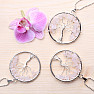 Rose quartz pendant Tree of Life