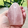 Rose quartz polished freeform Madagascar 2