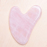 Gua sha from rosemary heart shape