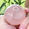 Polished rose quartz ball Madagascar 8