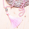 Rosary necklace with tassel