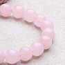 Rose gold beaded bracelet