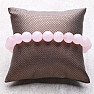 Rose gold beaded bracelet