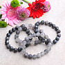 Set of four bracelets - labradorite, smoky crystal