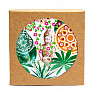 Set of 6 Feng Shui coasters Buddha's paradise