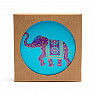 Set of 6 Feng Shui Elephant Coasters