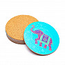 Set of 6 Feng Shui Elephant Coasters