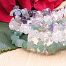 Set of three bracelets - crystal, fluorite and aventurine