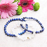 Set of three bracelets - lapis lazuli, sodalite, crystal