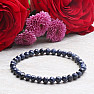 Sapphire bracelet extra AA quality cut beads large