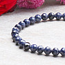 Sapphire bracelet extra AA quality cut beads large