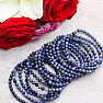 Sapphire bracelet extra AA quality cut beads large