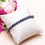 Sapphire bracelet extra AA quality beaded 6 mm