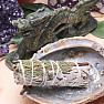 White sage and cedar smoking bundle small 10 cm