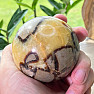 Septaria polished ball Madagascar 8