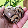 Polished septaria Madagascar Heart P6-1