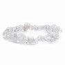 Crystal bracelet and earrings set