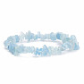 Aquamarine bracelet and earrings set