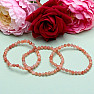 Sunstone bracelet extra cut beads 5 mm