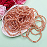 Sunstone bracelet extra cut beads 5 mm