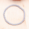 Angelite bracelet extra AA quality cut beads