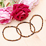 Tiger eye bracelet extra AA quality ground beads