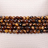 Tiger eye bracelet extra AA quality ground beads