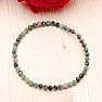 Ruby in zoisite bracelet extra AA quality cut beads