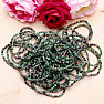 Ruby in zoisite bracelet extra AA quality cut beads