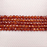 Spessartine bracelet AA quality ground beads extra