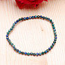 Azurite bracelet extra AA quality cut beads