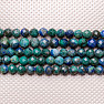 Azurite bracelet extra AA quality cut beads