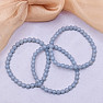 Angelite bracelet beads 6 mm