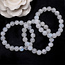 Moonstone white AA quality bead bracelet 10 mm