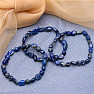 Lapis lazuli bracelet made of tumbled stones