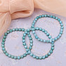 Larimar bead bracelet 6 mm