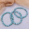 Larimar bead bracelet 9 - 10 mm