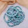 Larimar bead bracelet 9 - 10 mm