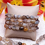 Botswana agate nugget men&#39;s bracelet