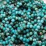 Turquoise beaded bracelet A quality 6 mm