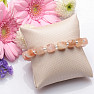 Sunstone cut and seed beads bracelet RB Design 135