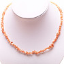 Sunstone necklace chopped