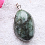 Emerald pendant Ag 925